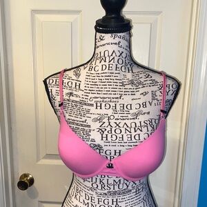 Hot pink Pink push up bra